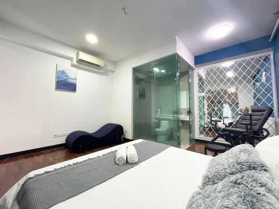 Kl Cozy Love Motel 5 Min To Mid Valley 宫廷式情趣民宿 Kuala Lumpur Apartment